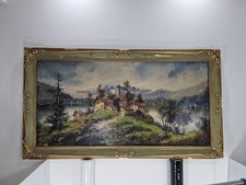 Dipinto olio telo usato  Roma
