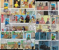 Usado, TIN07-FR : 2007 - série 6 FDC France "Tintin Centenaire Hergé 1907-2007" comprar usado  Enviando para Brazil