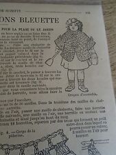 Patron original poupee d'occasion  France