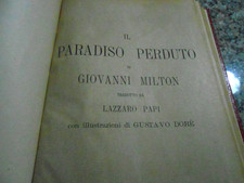 Giovanni milton paradiso usato  Arsoli