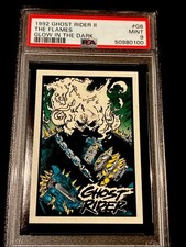 1992 Ghost Rider II - #G6 The Flames Glow In The Dark - PSA 9 POP 1, comprar usado  Enviando para Brazil