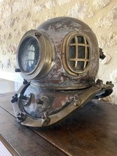 Ancien casque scaphandrier d'occasion  Bordeaux-