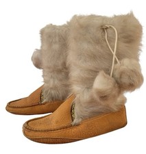 Vintage leather mukluks for sale  Westbrook