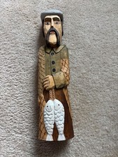 Vtg hand carved for sale  Conestoga