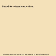 Bett bike gesamtverzeichnis gebraucht kaufen  Trebbin