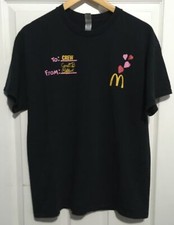 Camiseta Preta Funcionário McDonald’s Cardi B Offset 2023 Tamanho Grande Manga Curta comprar usado  Enviando para Brazil