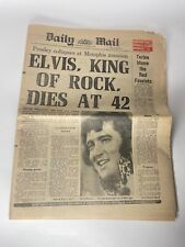 Daily newspaper aug for sale  WATFORD