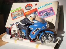 Tin Toy (plastic) 1984 REEL POLICE MOTORCYCLE MV AUGUSTA 40 cm Battery operated. segunda mano  Embacar hacia Argentina