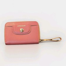 Longchamp leather zip d'occasion  Expédié en Belgium