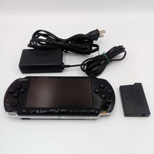 Sony PSP-3000 preto com bateria e adaptador de energia região livre japonês testado comprar usado  Enviando para Brazil