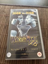 Wrestlemania vhs silvervision gebraucht kaufen  Deggendorf
