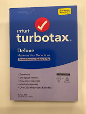 Intuit turbotax deluxe for sale  Houston