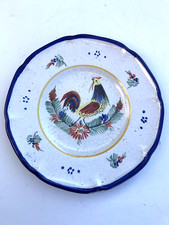 Assiette coq faïence d'occasion  Yzeure