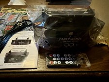 Usado, Projetor a laser 9 olhos LED RGB DMX luz estroboscópica palco DJ discoteca luz de festa comprar usado  Enviando para Brazil