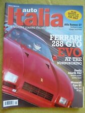 Auto italia jan for sale Auto italia jan for sale  UK
