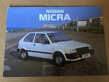 Nissan micra brochure for sale  NOTTINGHAM