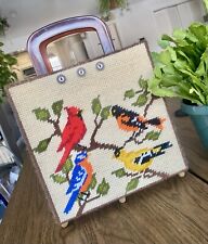 Vintage 70s needlepoint for sale  Newton