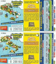Lotto biglietti lotteria usato  Genova