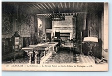 Vintage postcard langeais d'occasion  Expédié en Belgium