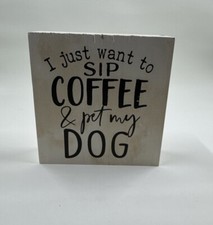 Wood block sign for sale  Milton