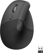 Używany, Mysz Logitech Lift Lewa w kolorze grafitowym, 4000 DPI, Bluetooth, dla leworęcznych, 4 przyciski na sprzedaż  PL