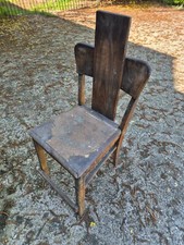 Holzstuhl alt einzelstück gebraucht kaufen  Kempen