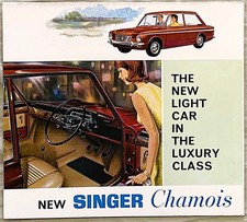 Singer chamois brochure for sale  WATERLOOVILLE