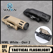 Lanterna WADSN tática WML G2 capacete rifle leve arma ajuste leve trilho 20mm comprar usado  Enviando para Brazil