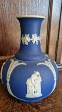 Vintage wedgwood dark for sale  THATCHAM