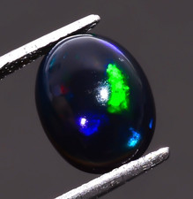 Używany, Naturalny czarny etiopski opal owalny kształt kaboszon opal kamień szlachetny 2,00 ct 11X9X6 mm na sprzedaż Używany, Naturalny czarny etiopski opal owalny kształt kaboszon opal kamień szlachetny 2,00 ct 11X9X6 mm na sprzedaż  Wysyłka do Poland