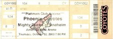 Ticket hockey phoenix for sale  Phoenix