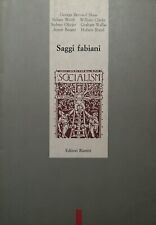 Saggi fabiani editori usato  Compiano