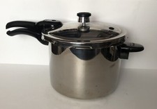 Panela de pressão 6 quartos-Presto 01362–Pote, tampa, rack, regulador incluído-Ino inoxidável comprar usado  Enviando para Brazil