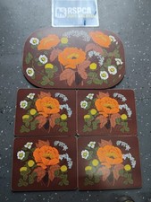 poppy placemats for sale  OLDHAM