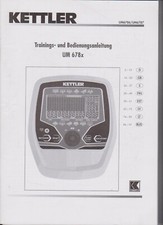 Instructions kettler trainings d'occasion  Expédié en Belgium