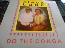 Black lace conga for sale  BARRY