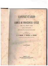 Commentario del codice usato  Vejano