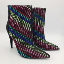 Justfab black rainbow for sale  Marlton