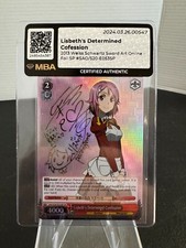 Usado, Weiss Schwarz Sword Art Online Lisbeth SAO/S20-E053SP SP folha dourada assinada JX63 comprar usado  Enviando para Brazil