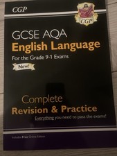 Gcse aqa english for sale  BURY ST. EDMUNDS