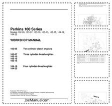 Używany, Perkins 100 Series 102 103 104 Instrukcja warsztatowa silnika 9806/2100 PDF na sprzedaż Używany, Perkins 100 Series 102 103 104 Instrukcja warsztatowa silnika 9806/2100 PDF na sprzedaż  PL