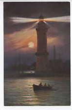 Alte postkarte leuchtturm gebraucht kaufen  Papenburg