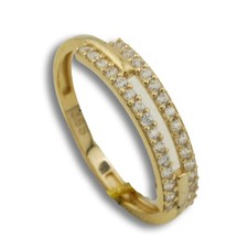 Funkelnder gold ring gebraucht kaufen  Gelsenkirchen