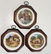 Vintage wood ceramic for sale  Carlinville