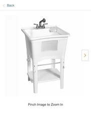 double sink drainboard for sale  Lithonia