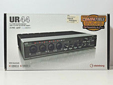 Pré-amplificadores de microfone Steinberg UR44 preto 24 bits/192kHz D-PRE USB 2.0 interface de áudio comprar usado Pré-amplificadores de microfone Steinberg UR44 preto 24 bits/192kHz D-PRE USB 2.0 interface de áudio comprar usado  Enviando para Brazil