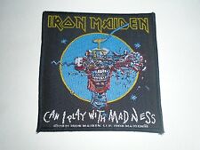 REMENDO TECIDO IRON MAIDEN CAN I PLAY WITH MADNESS, usado comprar usado  Enviando para Brazil