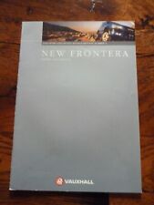 Vauxhall frontera sport for sale  NEWTOWN