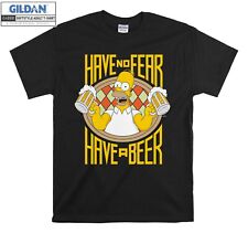 Camiseta The Simpsons Homer Have A Fear presente com capuz camiseta masculina feminina unissex 7470 comprar usado  Enviando para Brazil