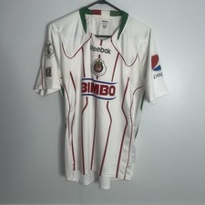 Camiseta Chivas Guadalajara Masculina Média Branca Reebok 2010 2011 Bicentenario Rara comprar usado  Enviando para Brazil